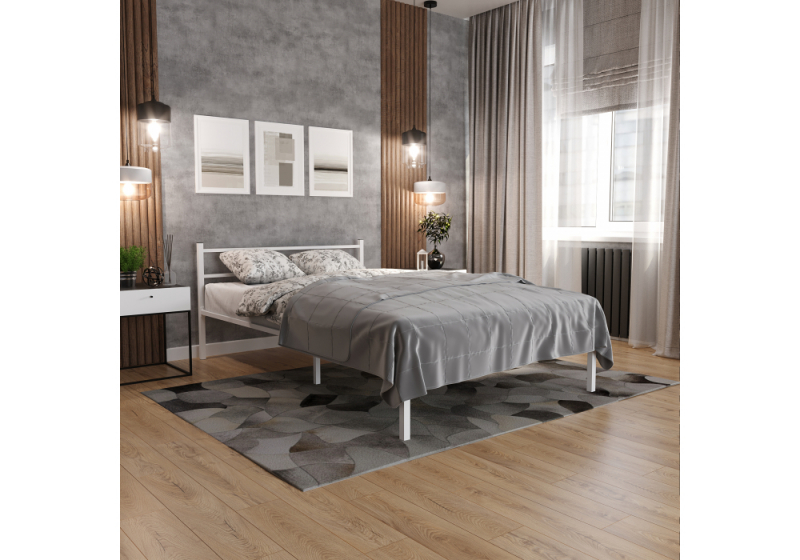 Кровать Фади 1 120х200 белая